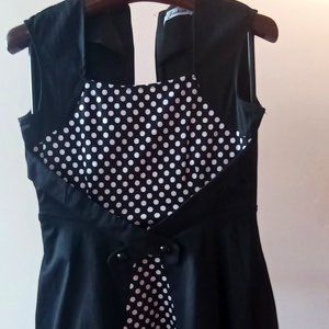 Retro fit and flare dress